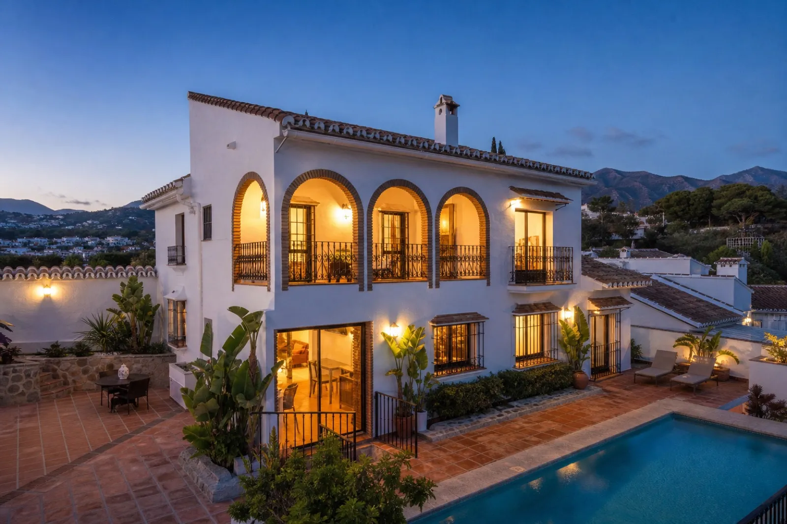 Andalusian country house with sea views in Marbella — photo 1
