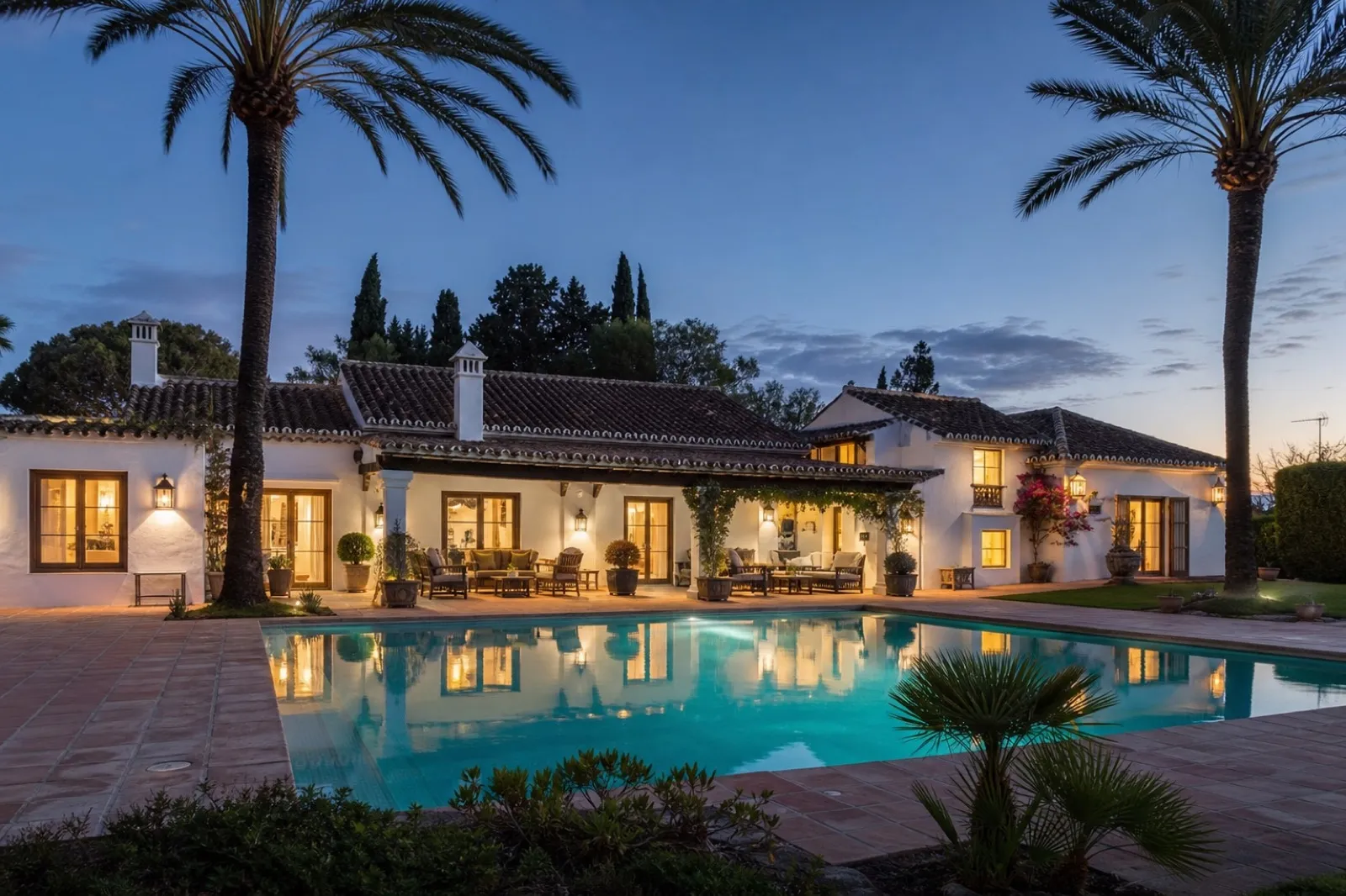 Chalet independiente andaluza en Mijas — Foto 1
