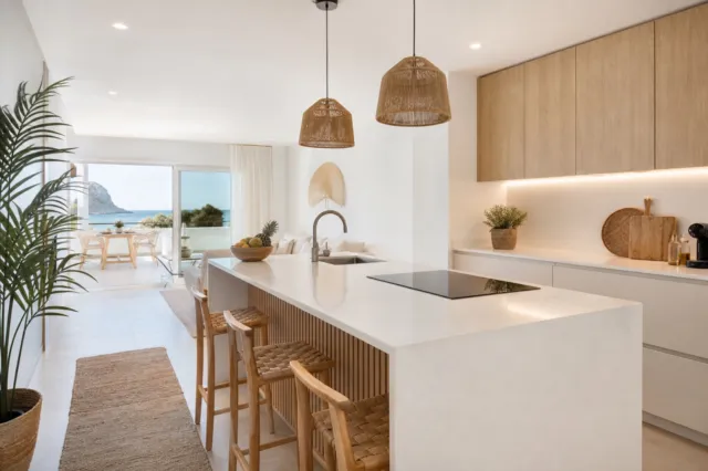 Apartamento junto a la playa con vistas panorámicas al mar en Altea — photo 3