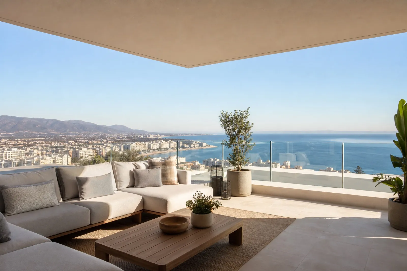 Apartamento con gran terraza con vistas al mar en Ibiza — Foto 1