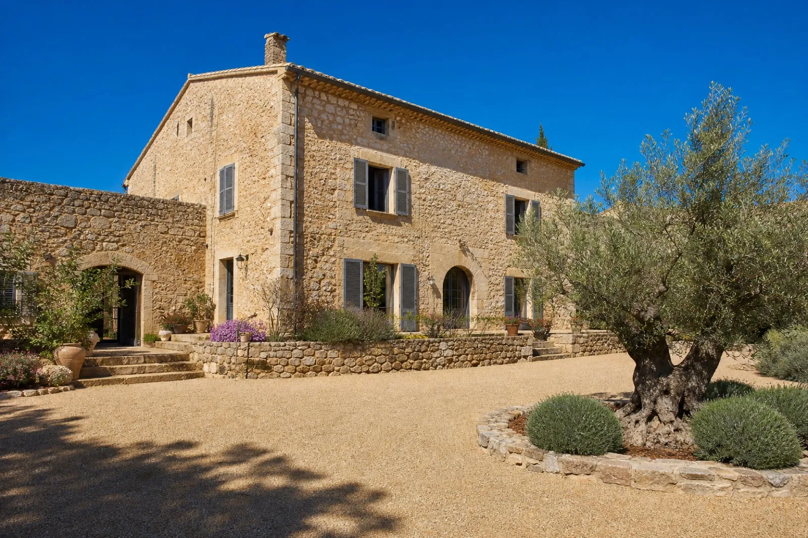 Finca de piedra en Begur — Foto 1